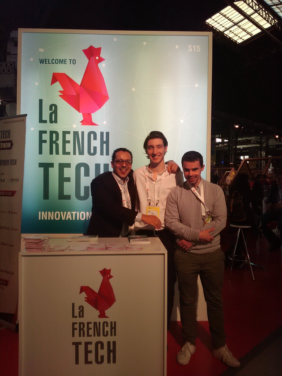 weareetmaan's tweet photo. Back from the #FrenchTechHackathon @4YFN_MWC. It was massive! Big Thanks to @MeetLaFT & @agorize #stopçasuffit #IoT https://t.co/N5nc6ByvIt