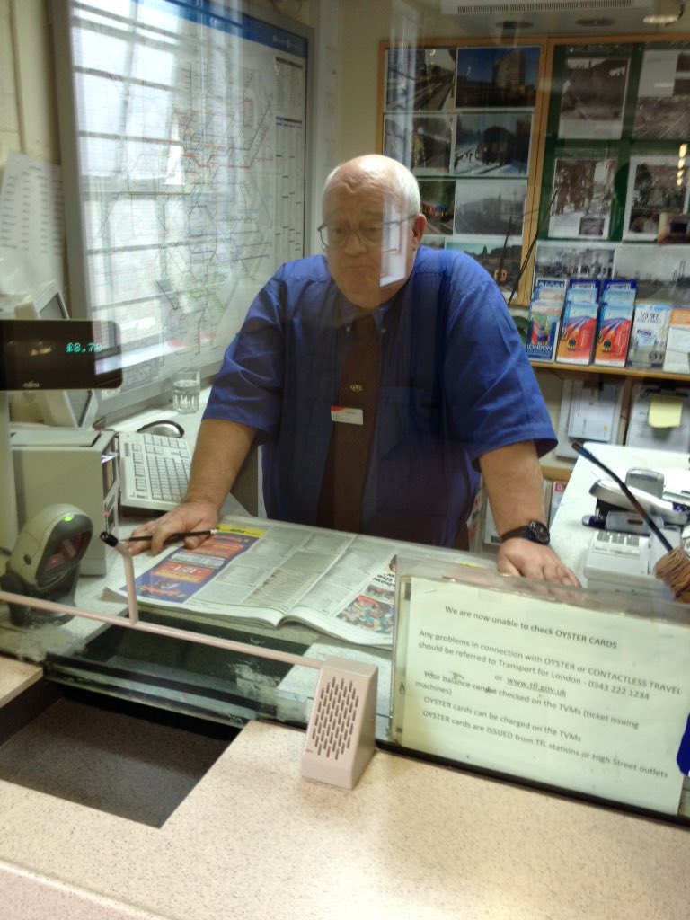 seanyatfc's tweet photo. @SW_Trains this is Peter at New Malden https://t.co/J6ipECtXP5