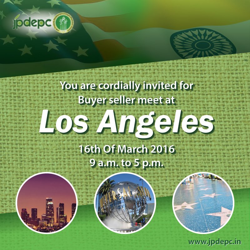 jpdepcIndia's tweet photo. #BuyerSellerMeetLA Pls RT @IndianEmbassyUS @plansolv @cgihou @CGISFO @India_CGNY @consulgeneralLA @TexMinIndia https://t.co/jOZBLoEkln