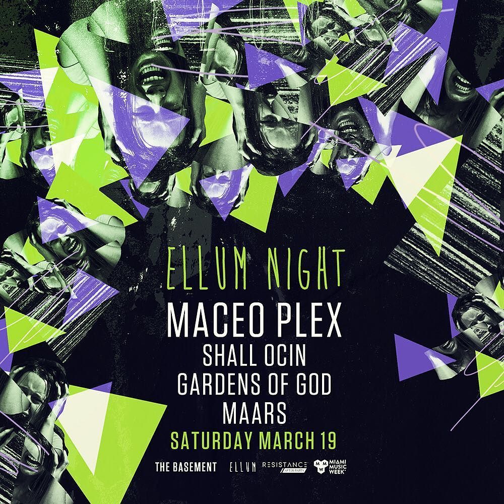 EllumAudio's tweet image. Ellum Night in the basement #maceoplex #shallocin #gardensofgod #maars #mmw2016 ift.tt/1UvKlox