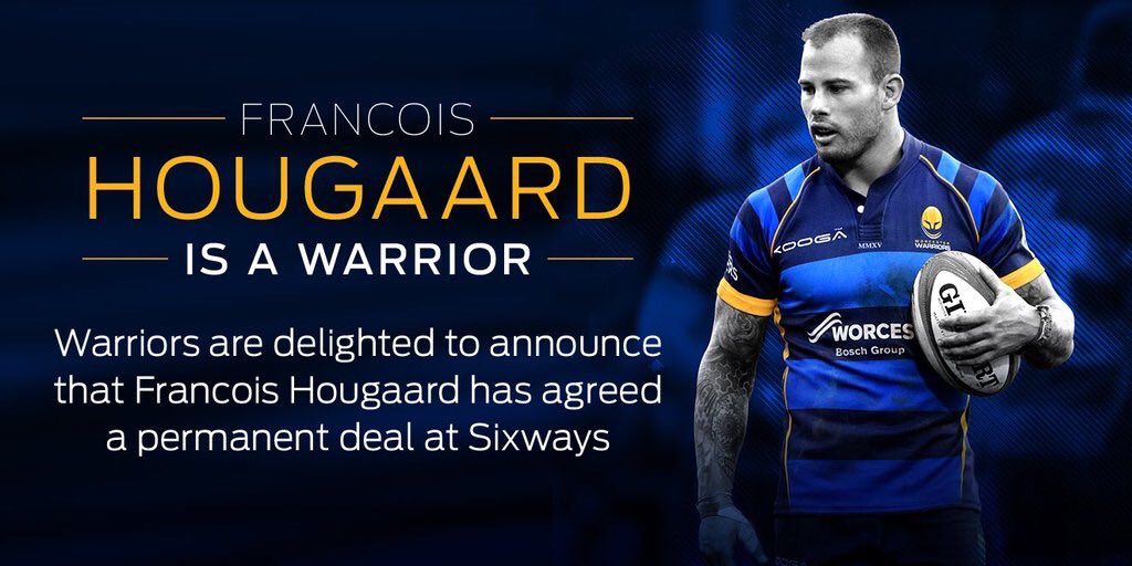 Francoishougi's tweet photo. Very excited to make @WorcsWarriors my home! #WeAreWarriors🙏🏻 https://t.co/1EfXp2FO0b