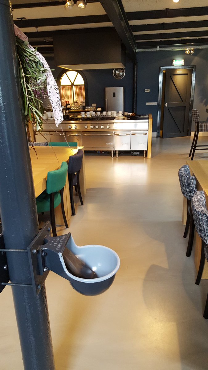 Mooie omgeving om te presenteren. Vandaag zijn we bij Hoeve Rosa in Sevenum