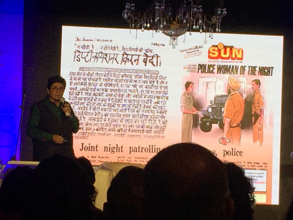 neelamk99's tweet photo. @thekiranbedi amazing inspirational speech n the need for future political schools #ideatum https://t.co/x0lXoLSsID