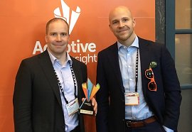eCraftBI's tweet photo. Kohta alkaa @AdaptiveInsight tapahtuma, ja paikalla mm @AdaptiveRob ja meidän oma voittajatiimi! #partneringtowin https://t.co/dt0clY0AcY