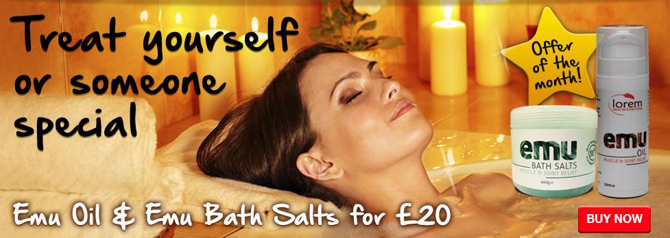 Treat yourself or someone special #easter here soon! bit.ly/emubathsalts 
#emubathsalts #emuoil @loremcare