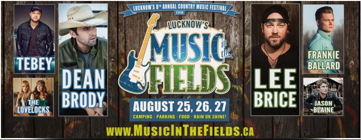 ToffKX947's tweet photo. What ya'll have been waiting for...The 2016 lineup for @LucknowsMITF take a #looktuesday @KX947 #KXCOUNTRY https://t.co/mu3CFJukFG