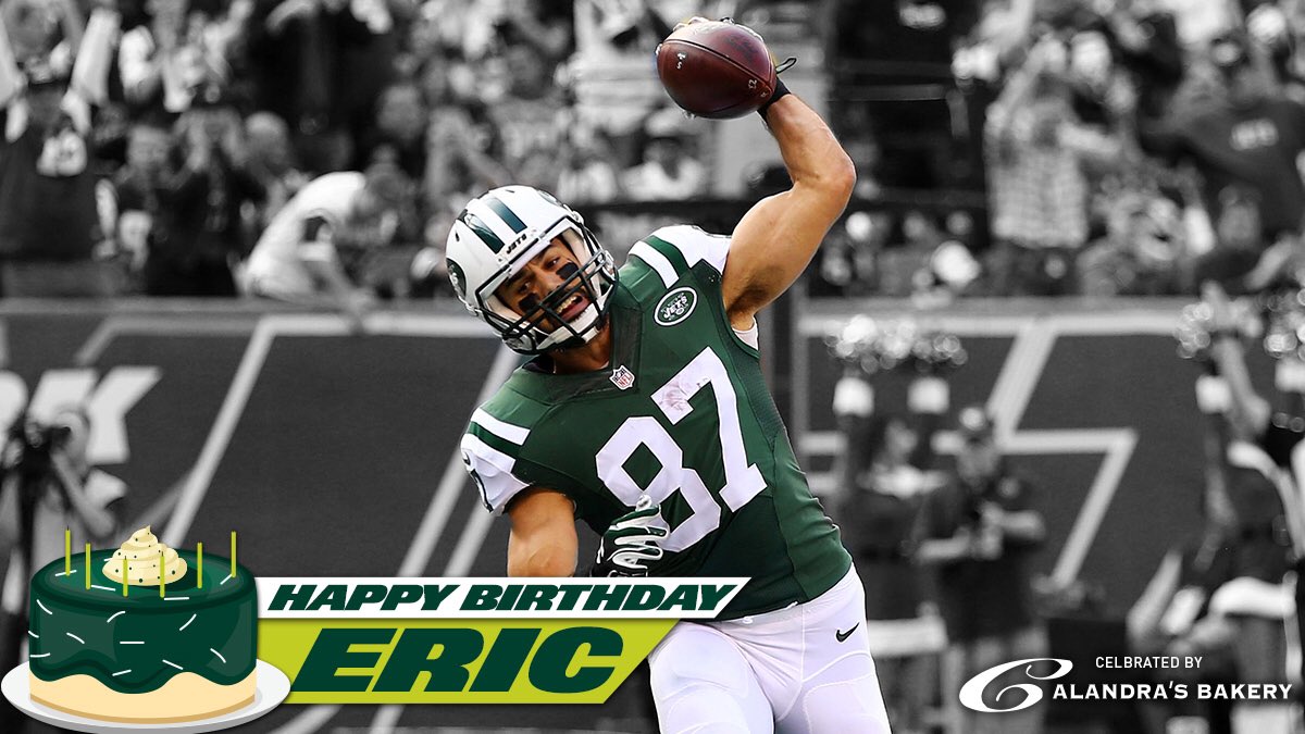 nyjets's tweet photo. HAPPY BIRTHDAY, @EricDecker87! https://t.co/0Wd6fxYhbc