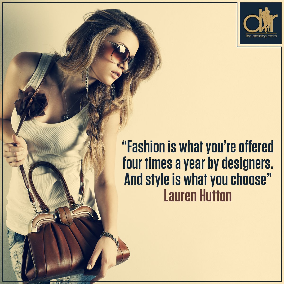 dressingroomME's tweet photo. #FashionQuote : Trends change, but not the style :) 

#Dubai #TheDressingRoom https://t.co/Xm2J0QLXwf