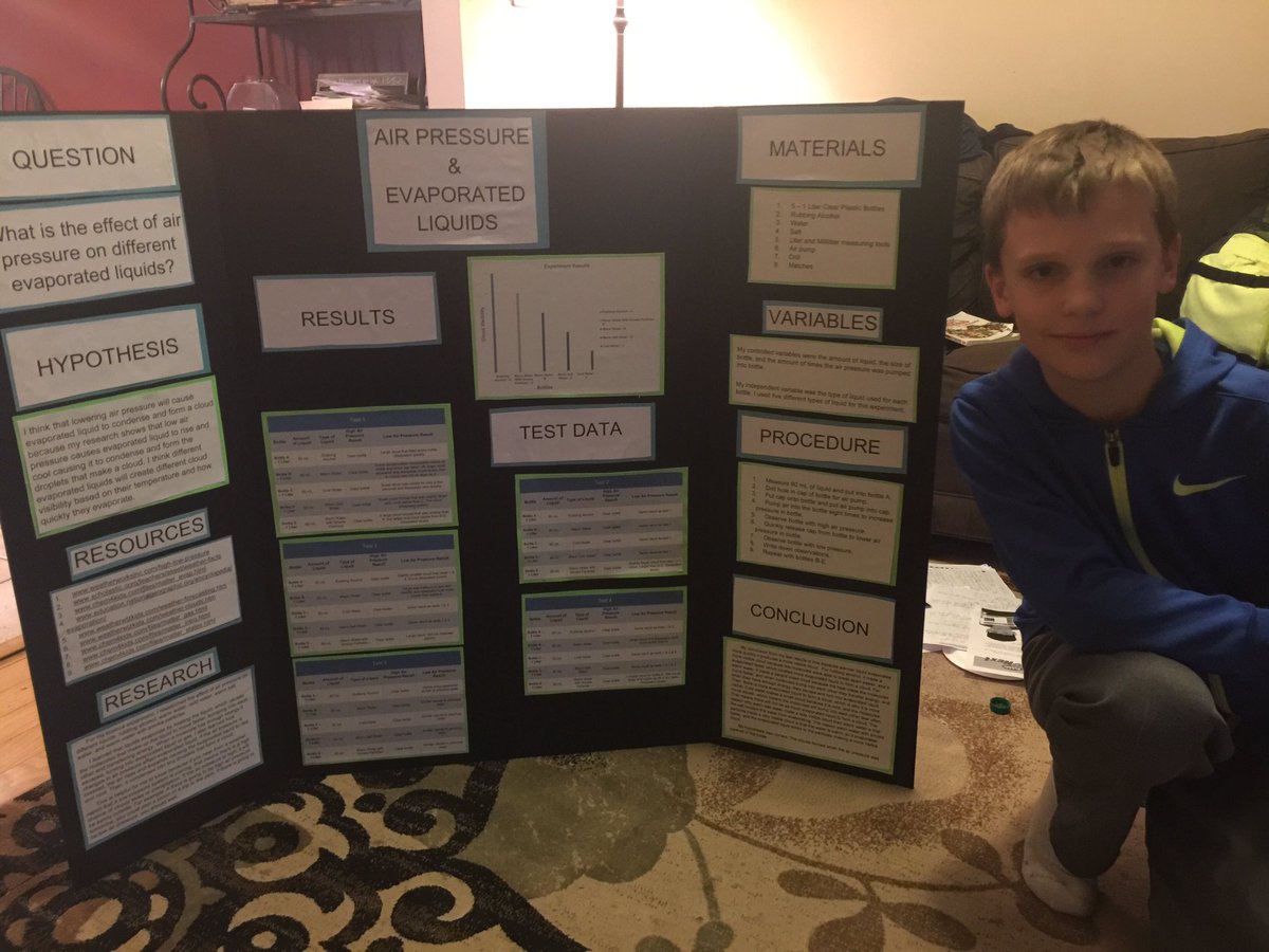 SarahLynnJohnst's tweet photo. STEM Fair today!!! Good luck, buddy! #somuchwork #learnedaton https://t.co/pMB13U7IQr