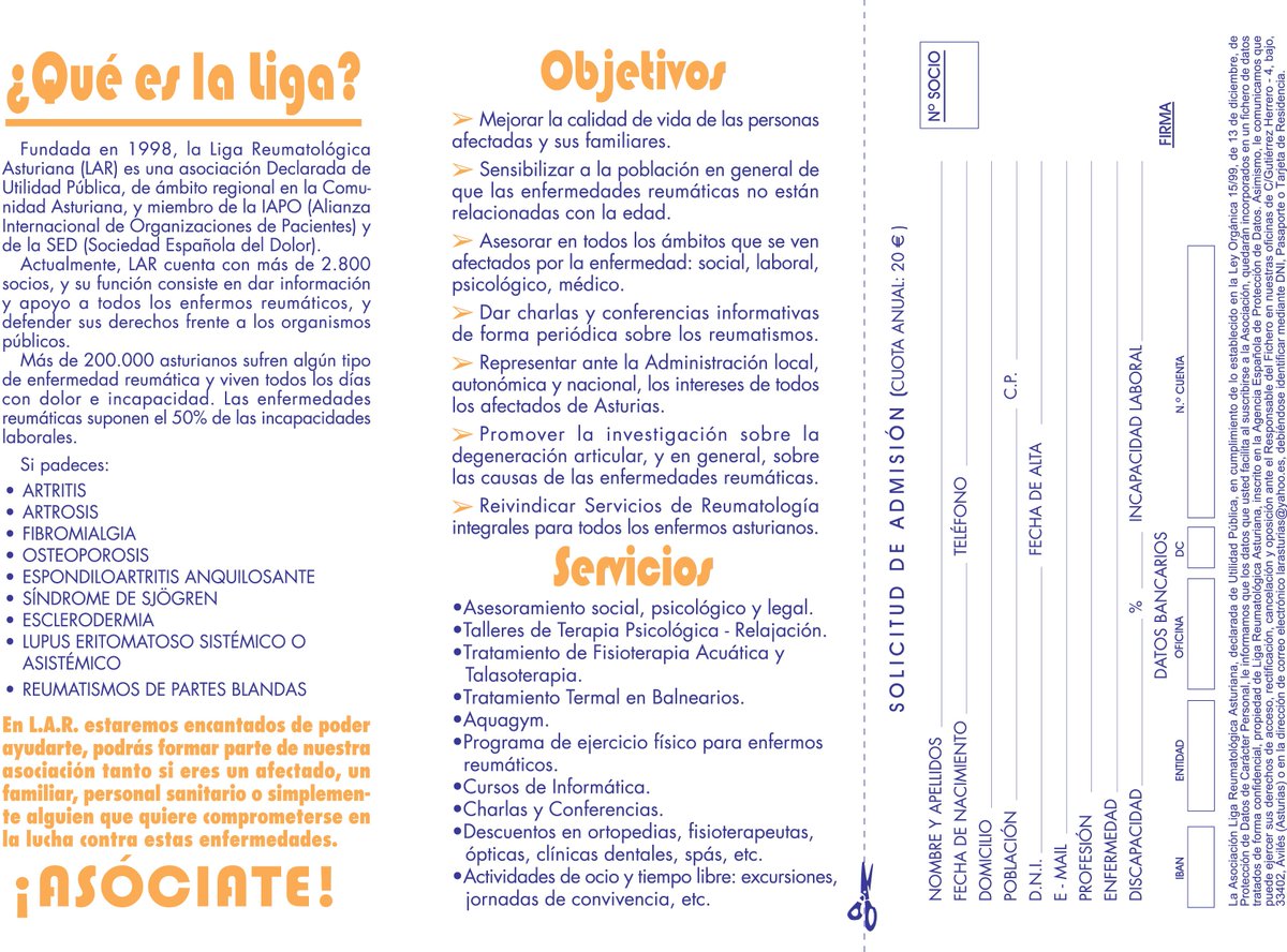 larasturias's tweet photo. Conoce la Liga Reumatológica Asturiana y qué podemos hacer por ti¡ https://t.co/yuR5lccg4G