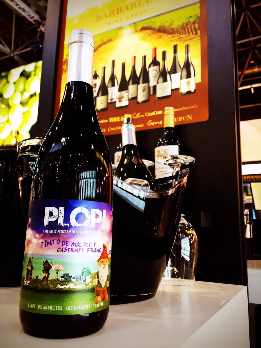 #ProWein2016 you can taste #PLOP by <a href="/Manuelmichelini/">Manuel Michelini</a> in our stand Hall 9 H68 #GoBarbarians #Argentina