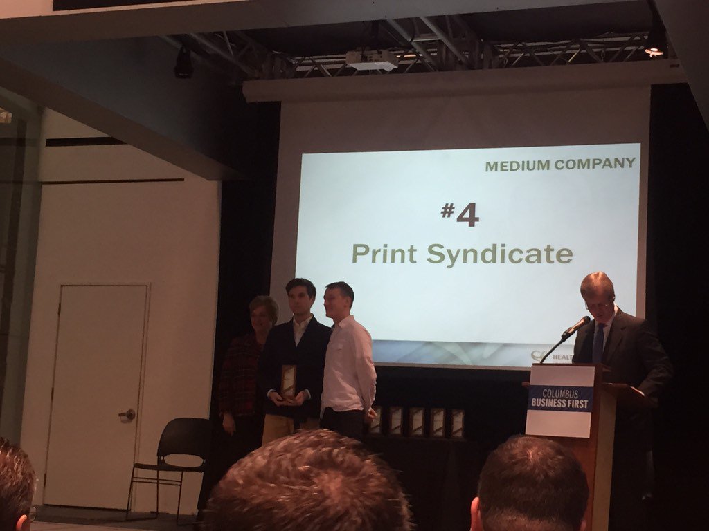 AccelWELL's tweet photo. Proud of #PrintSyndicate !!!! #HealthiestEmployer #AccelWELLNation #Columbus https://t.co/ExUE8ZH0IL