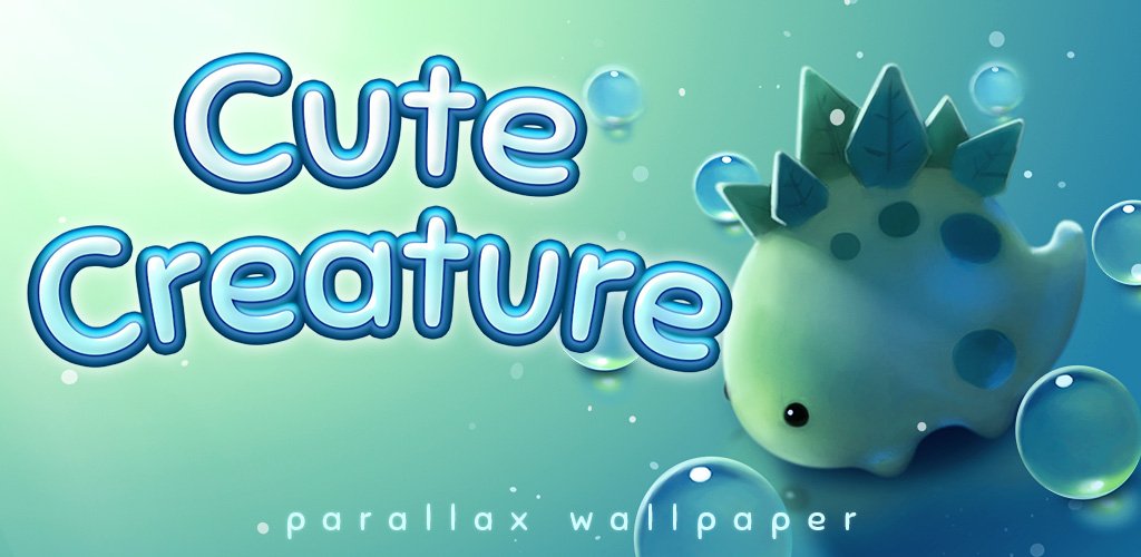 URLauncher's tweet photo. You can have this cute creature as your wallpaper now! New Parallax Wallpapers available on #URLauncher #android https://t.co/50mIYDXPu0