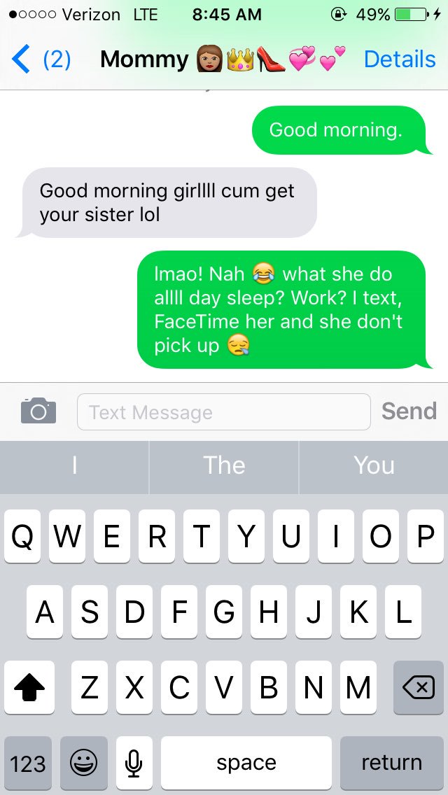 __bigbootyk's tweet photo. @xblvckdiamond_ what you doing to my mother? 😂 https://t.co/V2XNzqPzS3