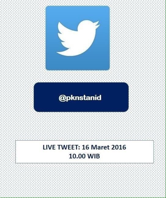 Masih bingung dengan pengumuman USM PKN STAN 2016?

Ikuti #livetweet dari akun resmi <a href="/pknstanid/">PKN STAN</a> besok jam 10 pagi.