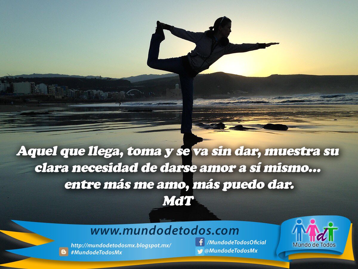 MundoDeTodosMX's tweet photo. Entre más te ames, más amor puedes dar. #MundodeTodosMx #frasessabias #FrasesMdTMx https://t.co/OZh8bIzWLp