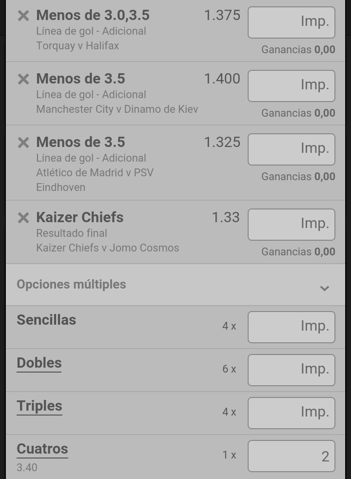 ARMPicks's tweet image. ⚽ Pick 3 (Fútbol) ⚽

📄 Inglaterra + UCL + Sudafrica
📈 @3.40
🔥 Stake 2