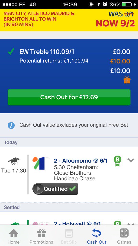 dmcdaid_1's tweet photo. #Aloomomo done me for a grand. Bastard #CheltenhamFestival https://t.co/EHExt6qJRw