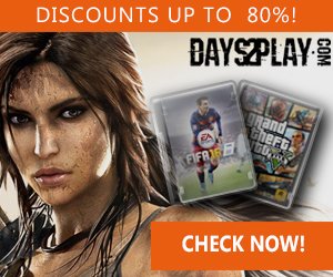 days2play's tweet photo. Buy your video games at the best price ^_^ https://t.co/2tLsUaVtst #Steam #Origin #Uplay 👌 https://t.co/BrVqTM0cv3