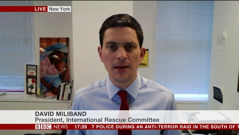 Live on @BBCNews: 'Conflict in Syria is both a war without law, and a war without end' @DMiliband https://t.co/sKsWLaKmuZ