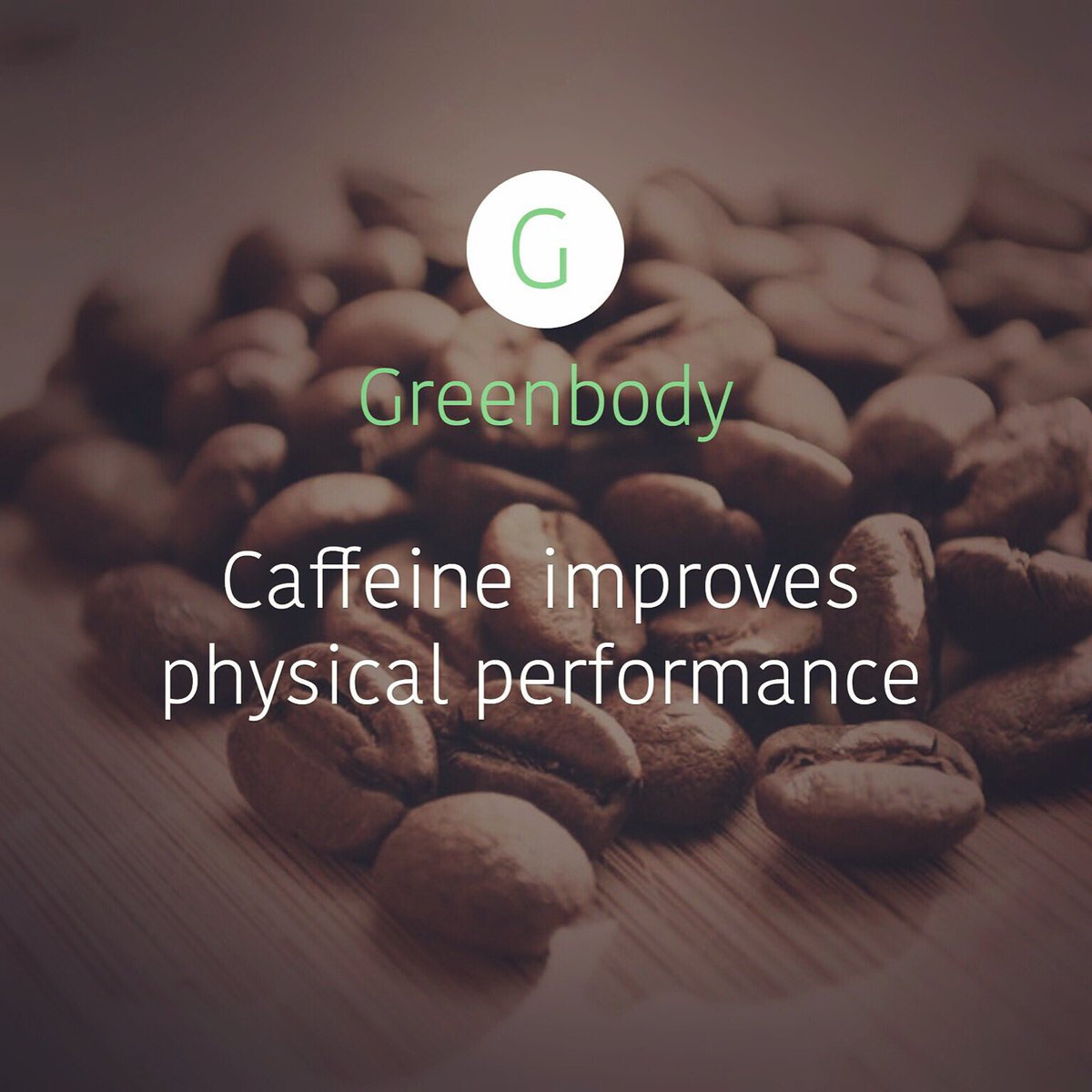 Greenbody_'s tweet photo. #caffeine improves physical performance... #healthy #healthyliving #coffee #greenbody https://t.co/XwWClatOBu