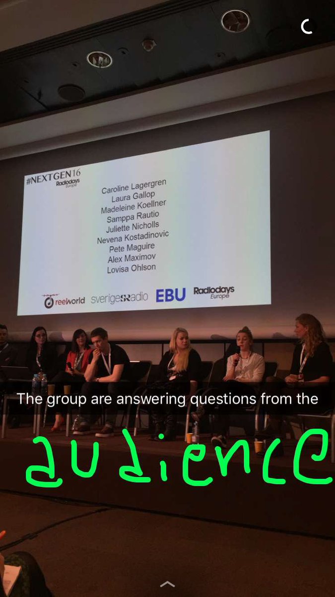 RadiodaysEurope's tweet photo. What an incredibly talented bunch the #NextGen16 and #Xchanger guys are! https://t.co/mVuxryNOsp #RDE16 https://t.co/ddXlygcuad