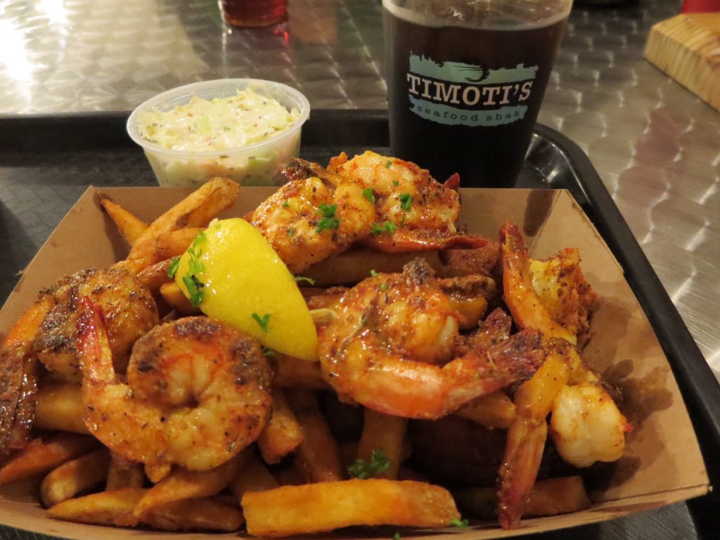 flipflopsnfloo's tweet photo. @VISITFLORIDA Blackened Shrimp Basket at Timoti's Shrimp Shak on Amelia Island https://t.co/dvrBiHcAjl