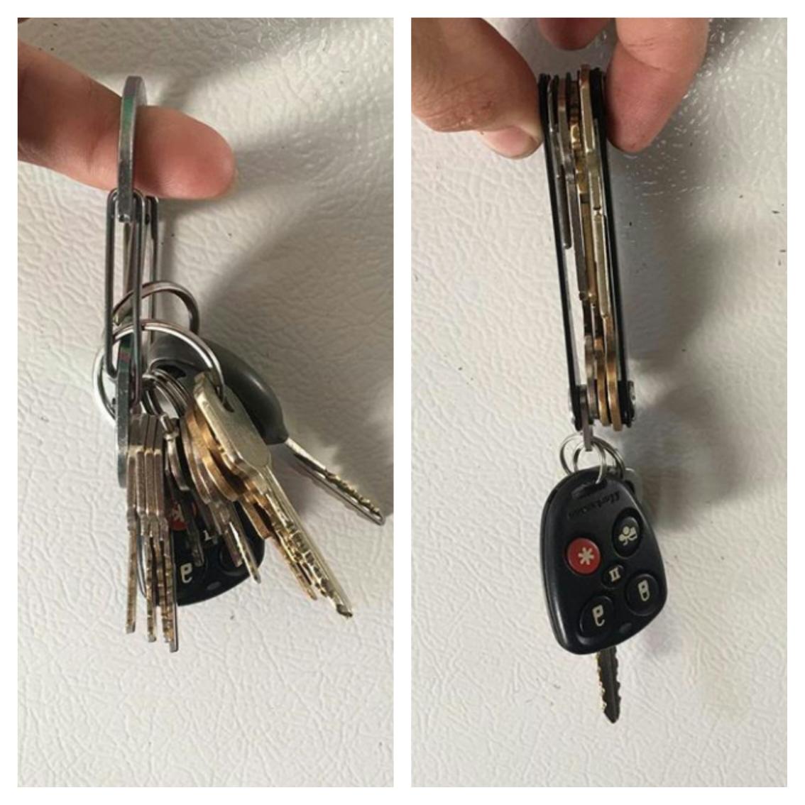 GetKeySmart's tweet image. No more bulky key ring for @steven_wolfie!  Thanks for sharing!
#keysmart #minimalist