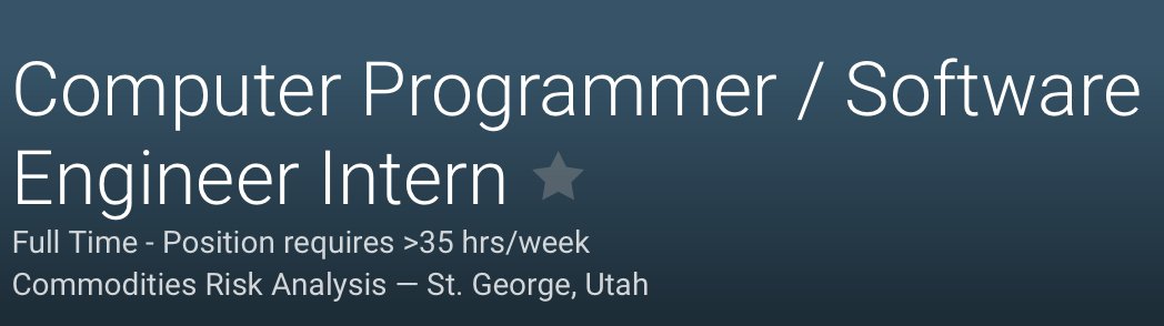 BYUI_ics's tweet image. byui-csm.symplicity.com/students/index…
#careernavigator #computerprogramer #internship