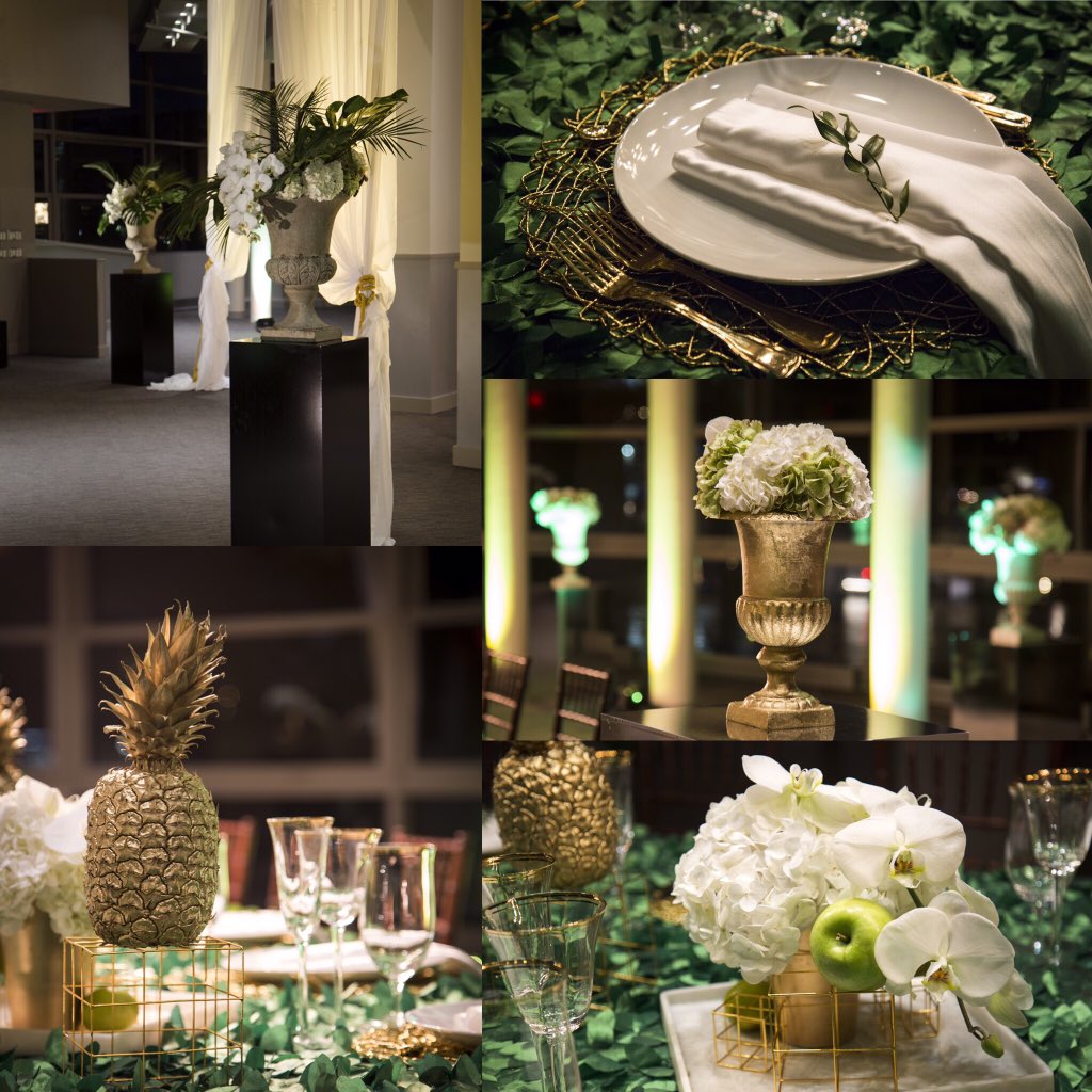 PartyArtDesign's tweet photo. Gatsby vacations in the tropics @WaterviewVAN. #partyartdesign #eventdecor #eventprofs https://t.co/j8UVTJoCjR
