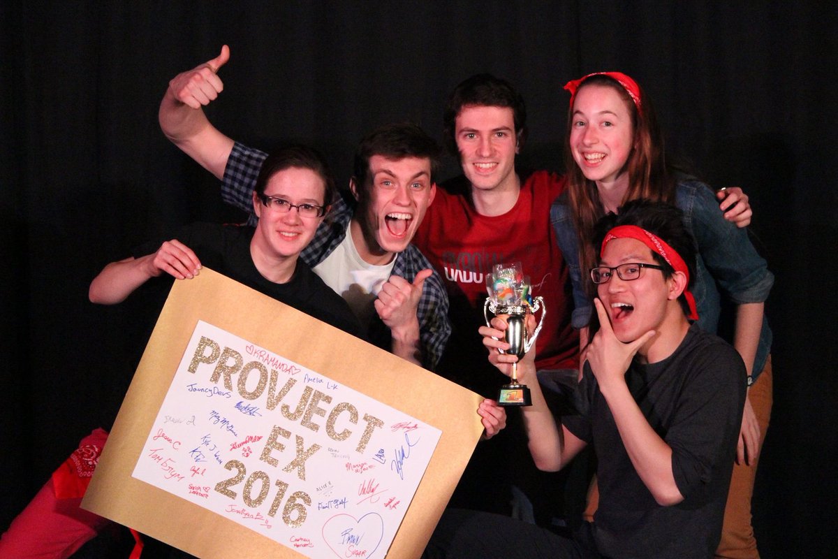 uOttawaImprov's tweet photo. Congrats to MI-6 members Jonny D. and Claire for winning #ProvjectEx 2016 along with their team! https://t.co/DzAPgm4iNd