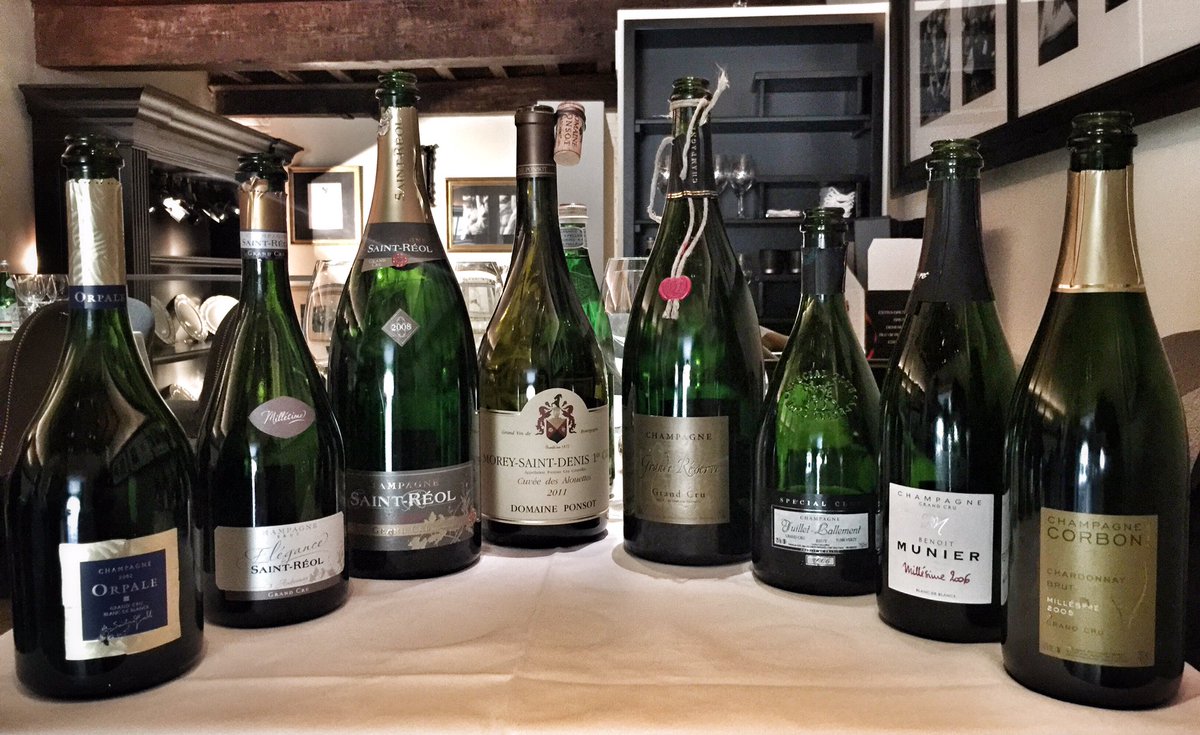 Bella degustazione di novità dal Catalogo Heres Grand Cru #terroirs al Ristorante Borgo San Jacopo! #Champagne #wine