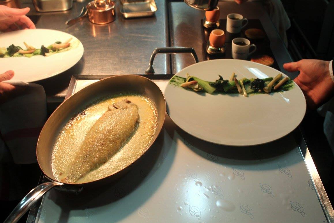 La Sole de Petit Bateau Farcie aux Algues et Coquillages, Beurre au Caviar (pour 2 personnes)@lamerebrazier@MViannay