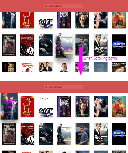 tvOSDesign's tweet image. StackOverflow - Focus jumps on scrolling searchResultsController buff.ly/1prRRG1