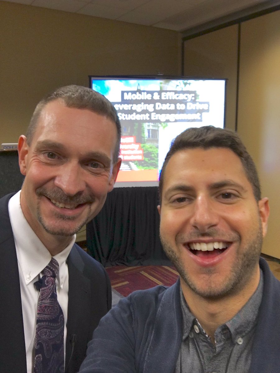 mitch_ellmiller's tweet photo. Me and @BigSchmidtDog are excited to talk to you about mobile tech! https://t.co/1VCWs6H78K