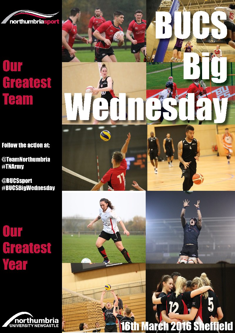 NorthumbriaTEAM's tweet photo. Huge good luck to all of our teams taking part in #BUCSBigWednesday ! #TNArmy #OurGreatestTeam #OurGreatestYear https://t.co/5fZrGVTPnB