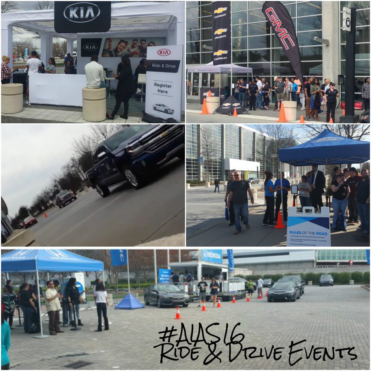 ATLAUTOSHOW's tweet photo. #AIAS16 offered Ride & Drives from SEVEN major manufacturers! Who got behind the wheel and test drove this year? https://t.co/ObgODw1pUB