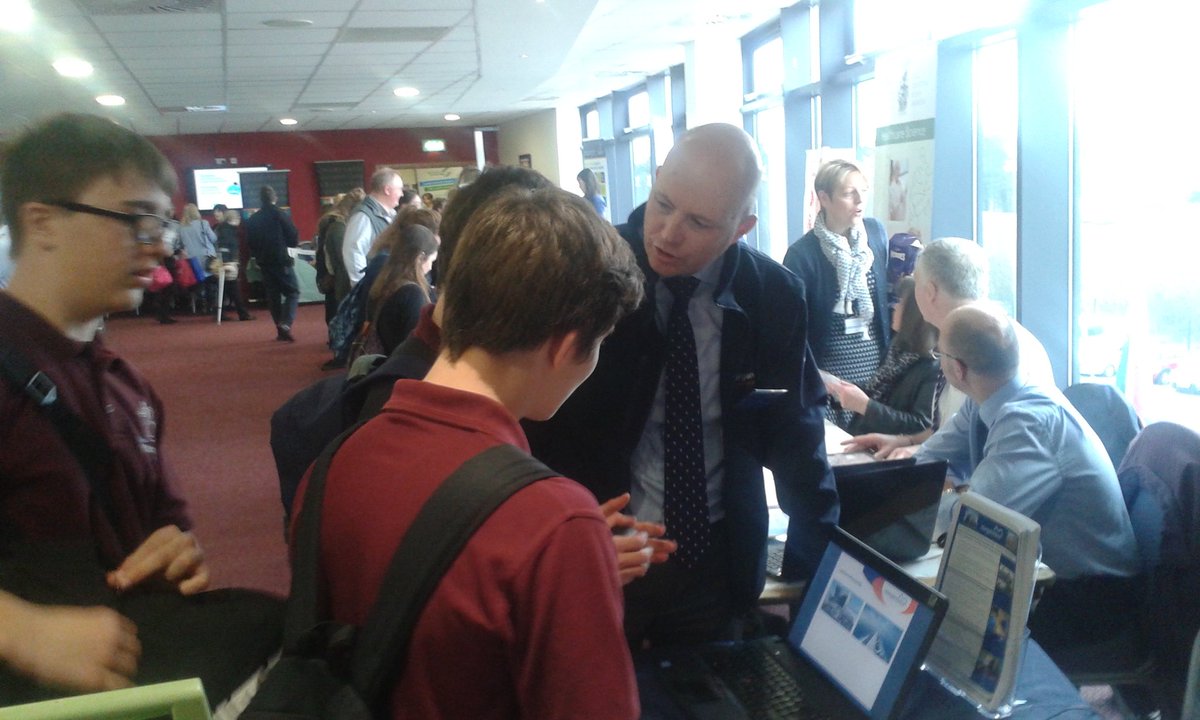 AntoniaJohn325's tweet image. Busy day at Carmarthenshire Careers Convention at @MorganstoneLtd stand @CareersWales  #apprenticeweek #careers
