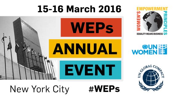 WEPrinciples's tweet photo. It's Day 1 of the 2016 #WEPs Annual Event! Watch live starting at 15:00 EDT: https://t.co/C1c0z0U1Iz #Planet5050 https://t.co/EgUaTMN46o