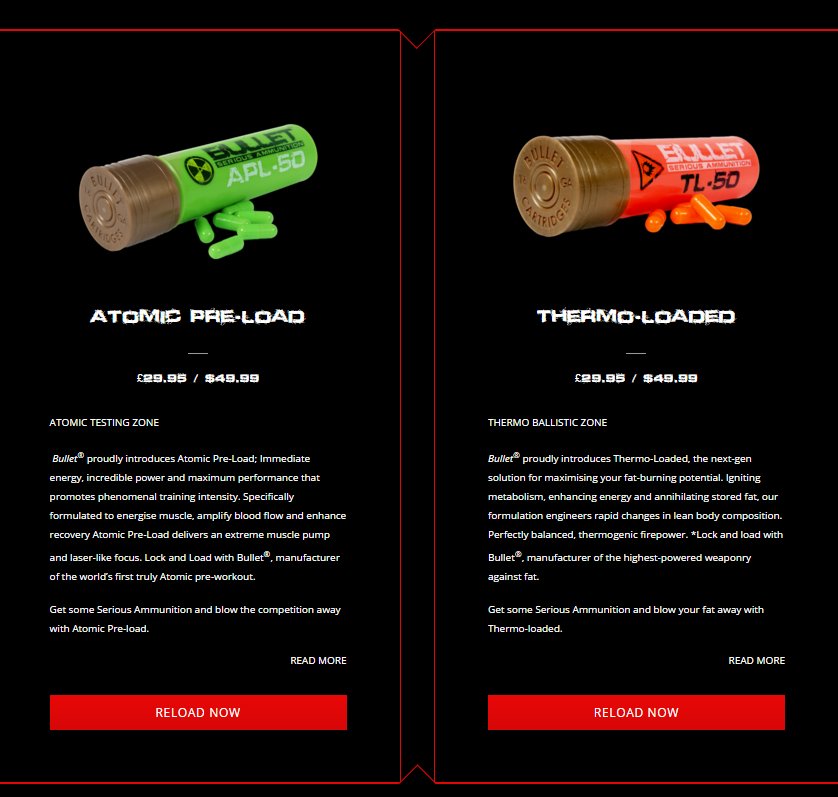 BulletCommander's tweet image. Which energy supplement will you choose? #bullet #workout #explosivepower goo.gl/fVUCci