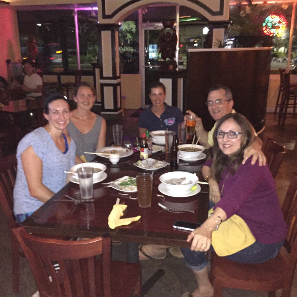 StephanAthan's tweet image. Claire's last night with us. We loved hosting you. Good luck and Godspeed at Olympic trials.