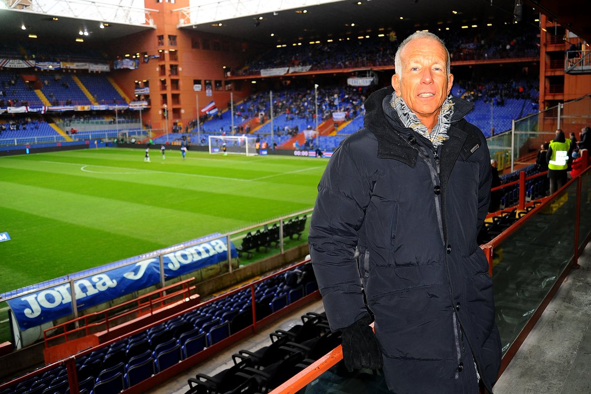 sampdoria's tweet photo. 🎥 #vivilasamp, Guido #Bagatta: «La mia #Sampdoria da #Battara a #Renica» ➡ https://t.co/ELScKsrYpF https://t.co/f9xNoDufVs