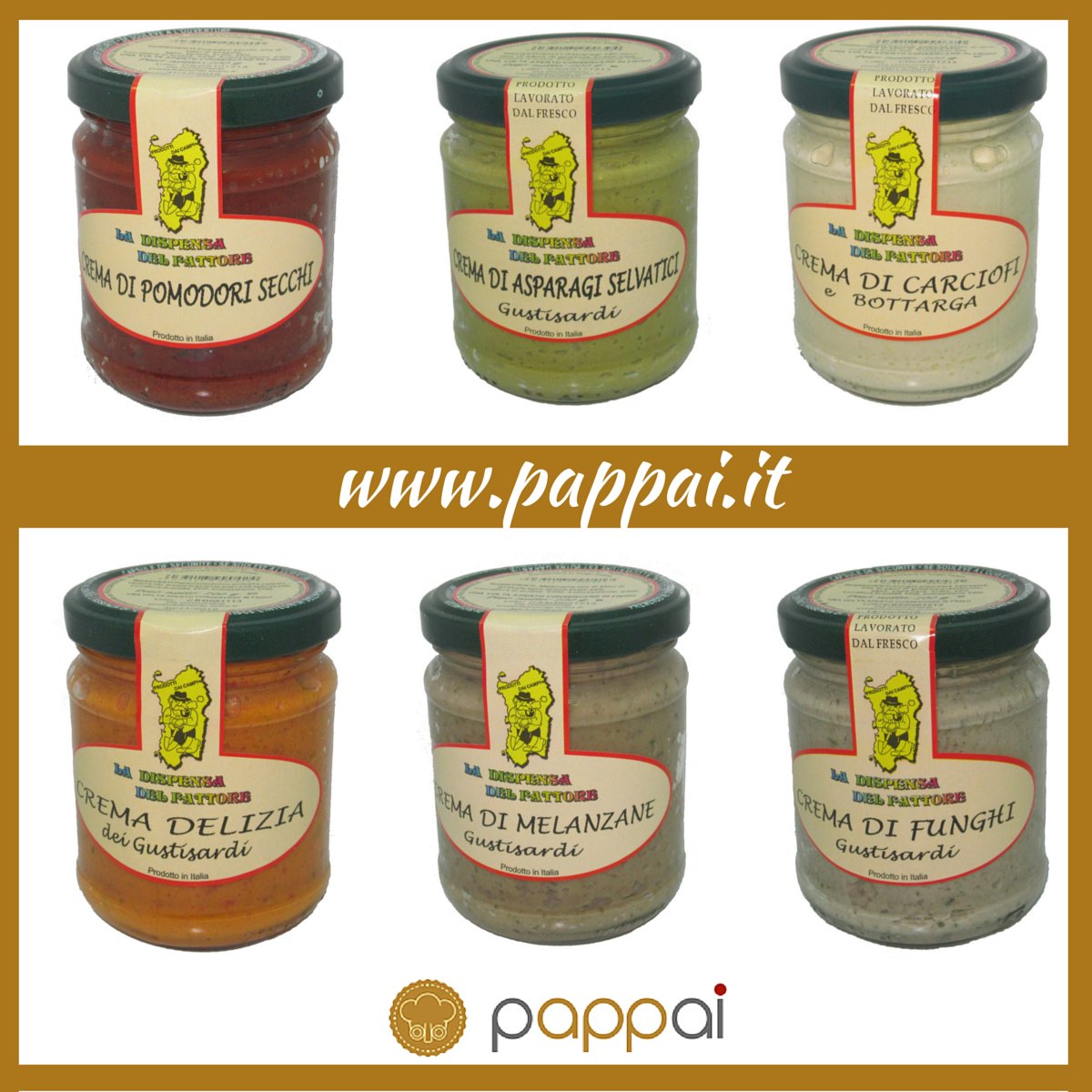 pappaiapp's tweet photo. Per impreziosire i vostri piatti ecco le creme spalmabili #LaDispensadelFattore! #Pappai >  https://t.co/BmgVYCZCTM https://t.co/lWnQ1xl7Gv