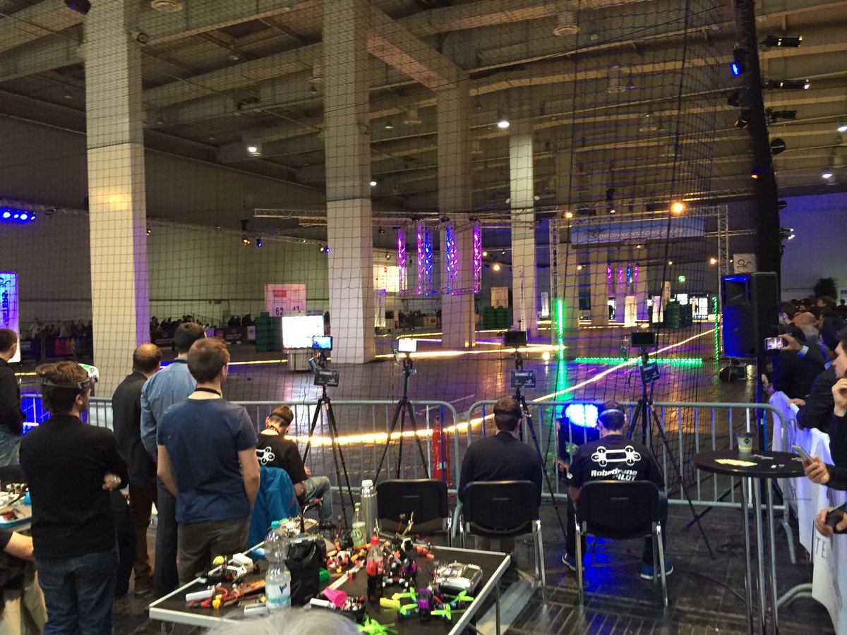 florianharmel's tweet image. #dronemasters pilots at #CeBIT2016