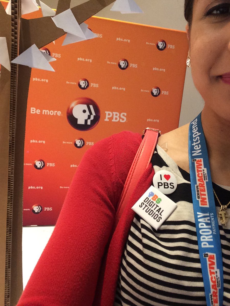 JenTrenkamp's tweet photo. #ILovePBS #SXSWPBS #PBSAnywhere 💚👍🏽 https://t.co/6GuZt9P8gy