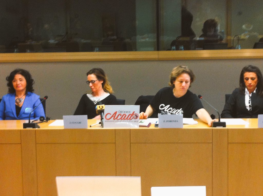 ACADItalia's tweet photo. Iniziata audizione ! #acadineurope diretta da #Bruxelles @DinamoPress @Agenzia_Ansa @SkyTG24 @repubblicait https://t.co/rm3dfsY4Ab