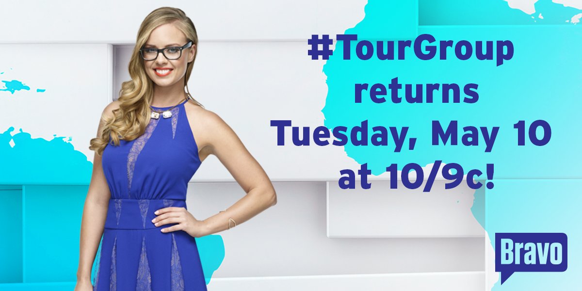 MistyKingma's tweet photo. *UPDATE* New #TourGroup episodes will be back on @Bravotv Tuesday, May 10th @ 10/9c! https://t.co/2vfESjLdJH