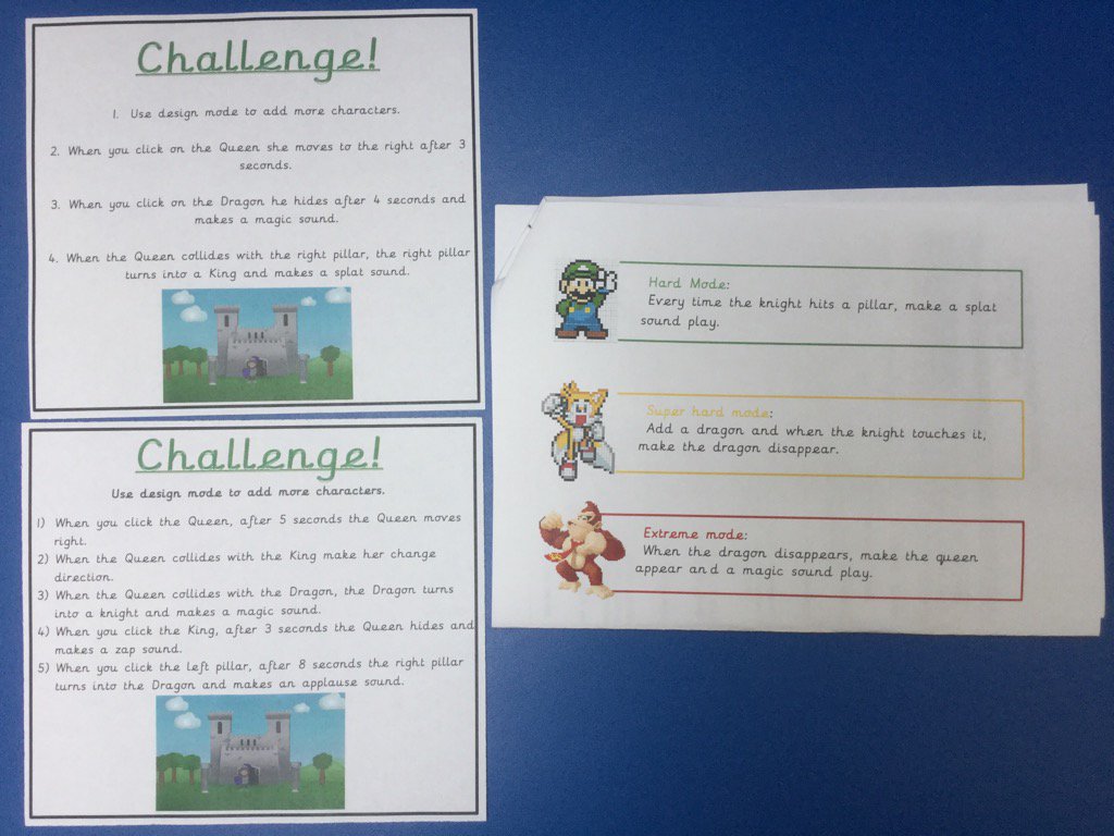 BoltonSICT's tweet image. Great use of guard challenge cards with yr2 @OxfordGrovePri  using #2code @purpleMash