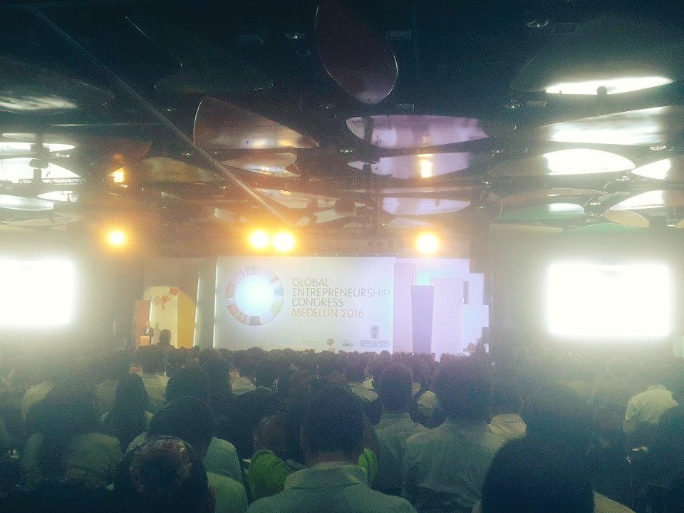 KiranMaverick's tweet photo. Great start @ #GECMedellin ! #GlobalEntrepreneurshipCongress @TheAugustFest #GEC #AugustFest2016 https://t.co/wosxNW9IgG