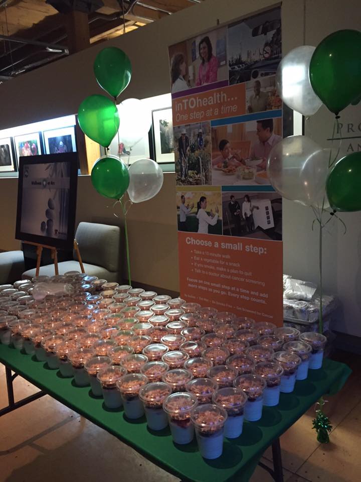 We kicked off Wellness Week yesterday with Yogurt Parfaits! All week long we are putting our wellness first!